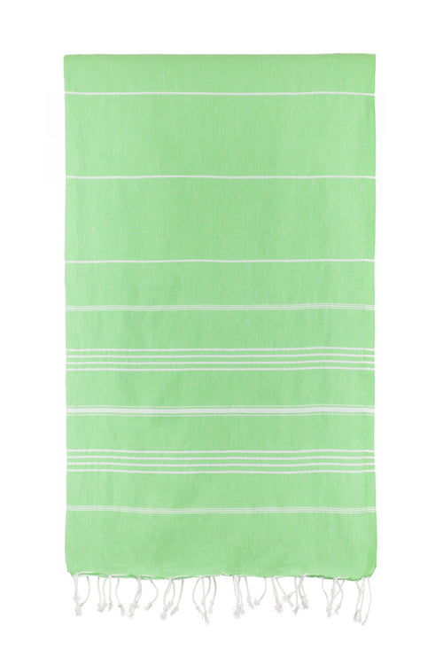 Turkish Towel Co Apple Green Original Towel