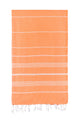 Turkish Towel Co Orange Classic Original Turkish Towel