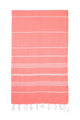 Turkish Towel Co Coral Turkish Towel 100% Cotton Buy Online