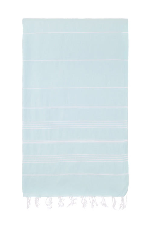 Turkish Towel Co 100% Cotton Mint Beach Towel